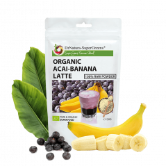 Organic Acai-Banana Latte