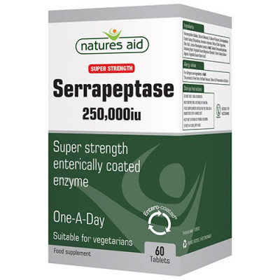 Serrapeptase - Super Strength, 250,000 IU