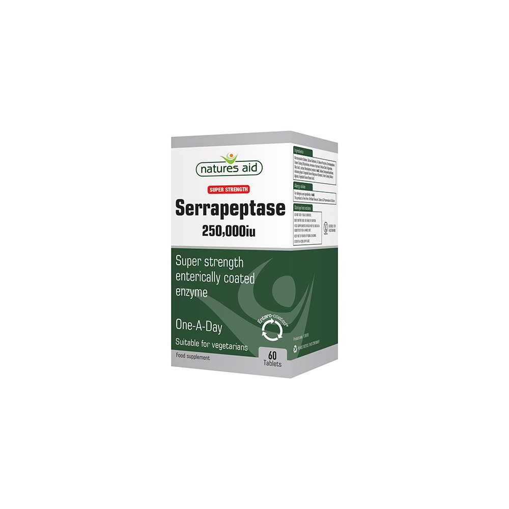 Serrapeptase - Super Strength, 250,000 IU