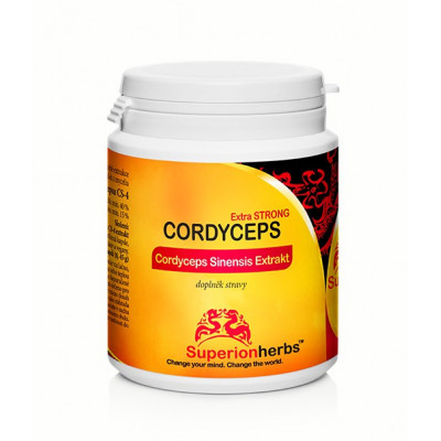 Cordyceps – extrakt s obsahom 40% polysacharidov a 15% manitolu