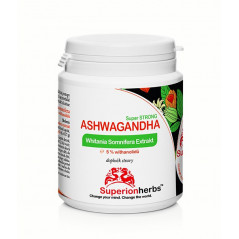 Ashwagandha – extrakt z koreňa Ašvaganda s 5 % withanolidov