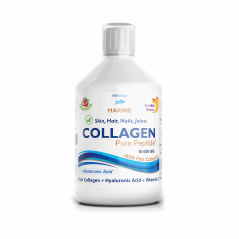 Hydrolyzed fish collagen, liquid