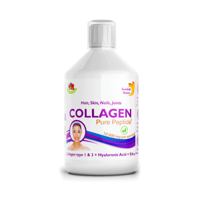 Hydrolyzed bovine collagen, liquid