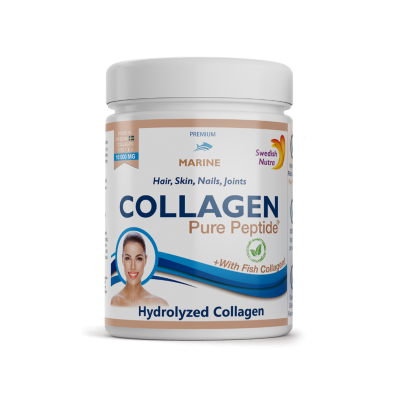 Hydrolyzed fish collagen, powder