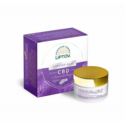 CBD masť levandula, 30ml