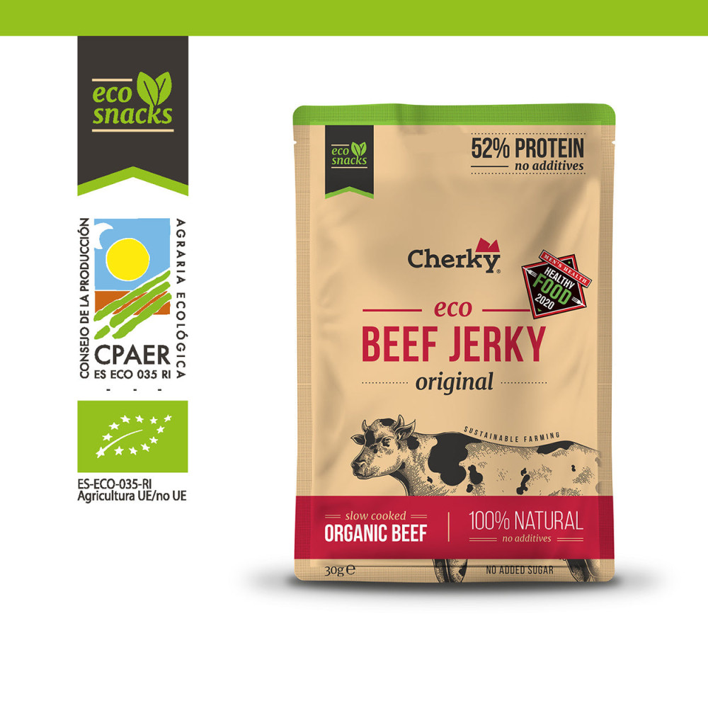 ECO · beef jerky · ORIGINAL