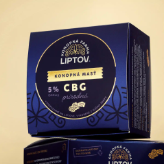 Konopná masť s CBG 5% (1.500 mg)