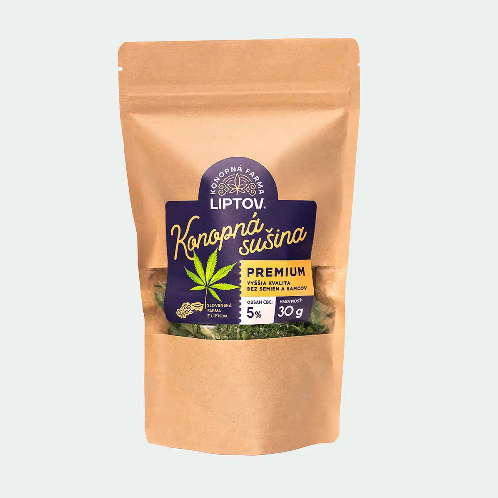 Liptov hemp dry matter CBG (tea)