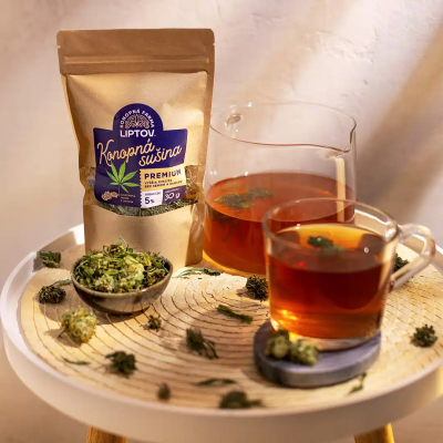 Liptov hemp dry matter CBG (tea)