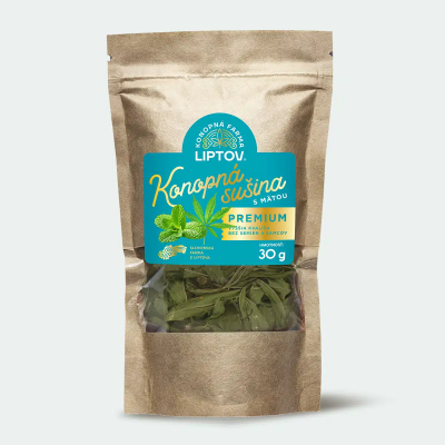 Liptov hemp dry matter with Mint (tea)