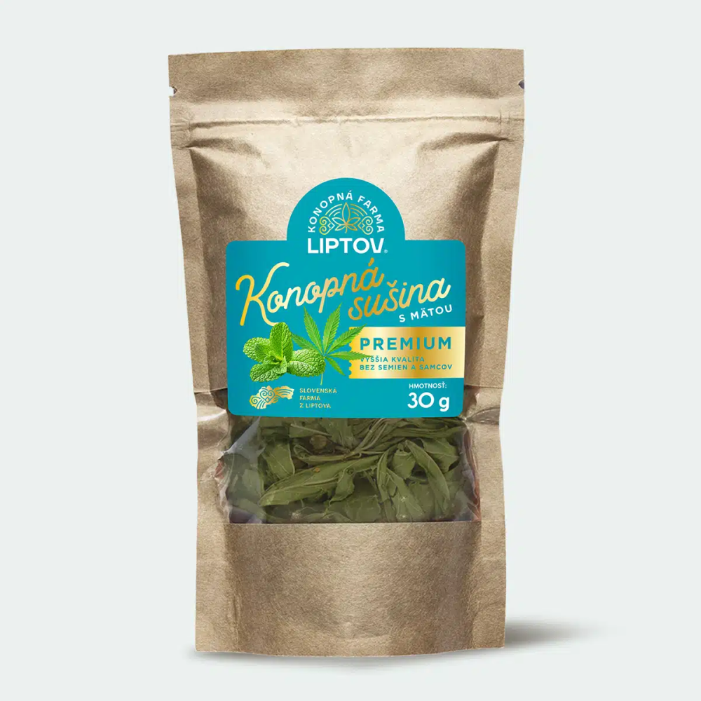 Liptov hemp dry matter with Mint (tea)